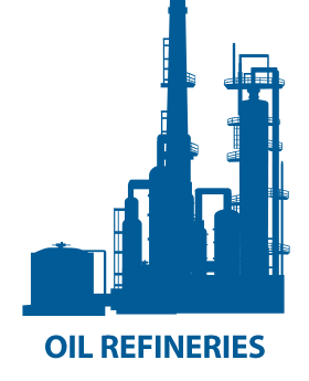 Oil refineries icon